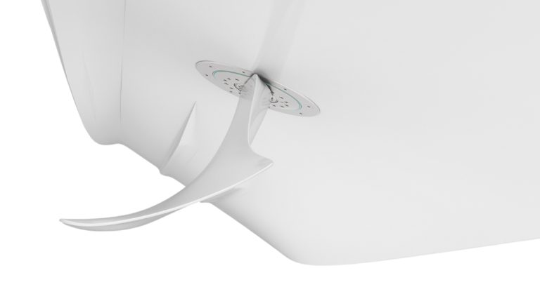 SPS60E - Vector Fins™ under boat - Product overview text - 1080x576.png