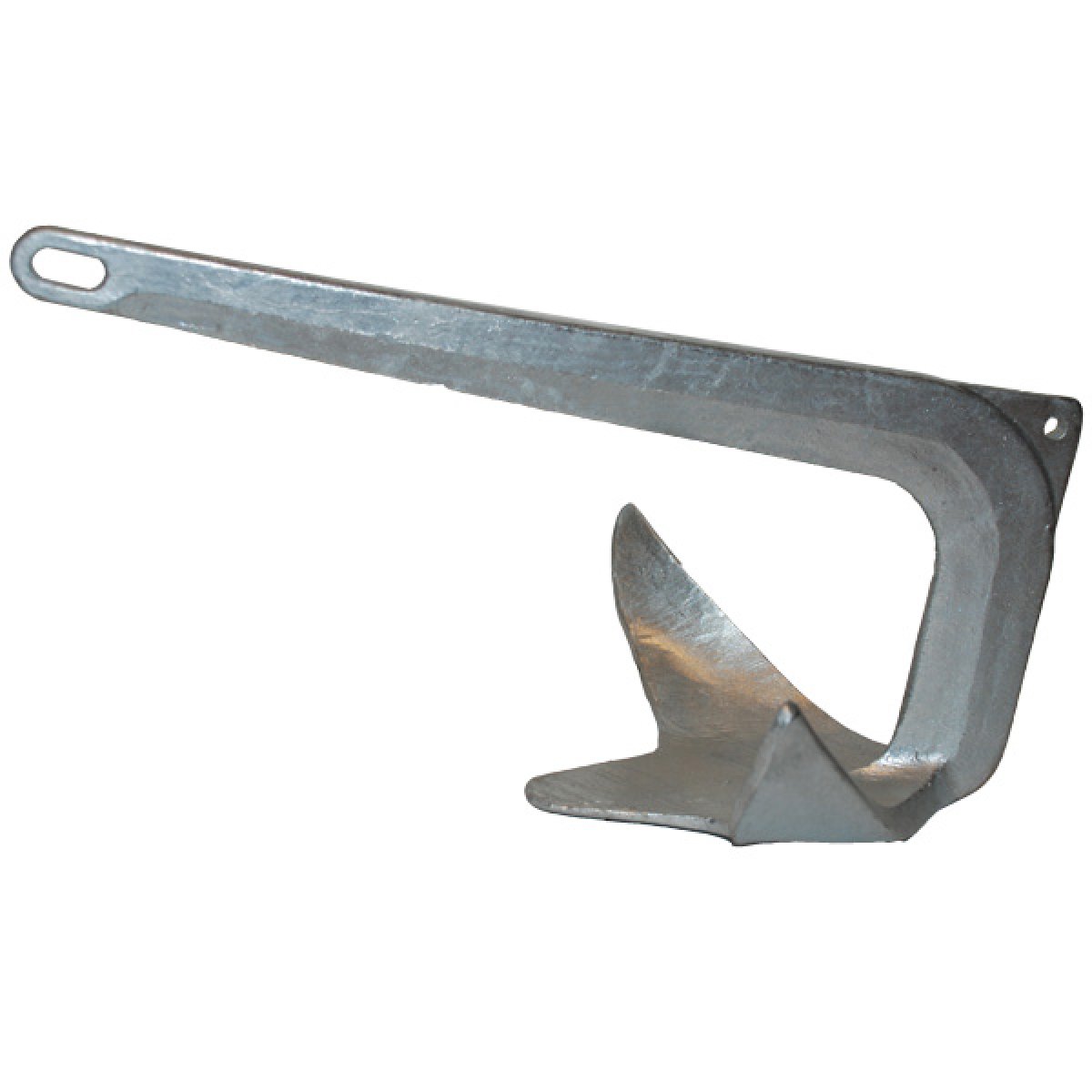 Plow Anchor 20kg, Galvanized Steel - Sleipner Group